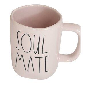 Rae Dunn Artisan Collection Pink Soul Mate Mug By Magenta No. 202
